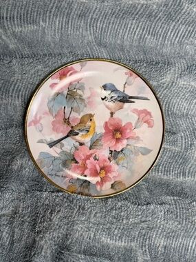 Franklin Mint Heirloom Plate - Springtime Serenade - Carolyn Shores Wright